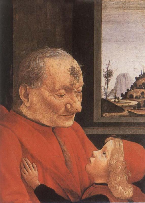 An Old man with his grandson, Domenico Ghirlandaio